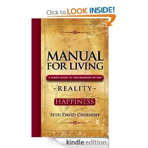 Manual For Living Reality   HAPPINESS Seth Chernoff  
