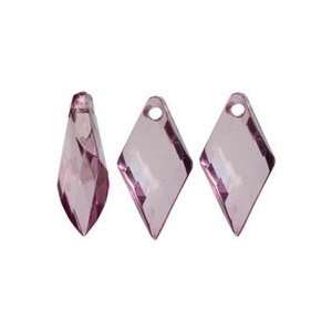 Cousin Jewelry Basics Acrylic Beads purple Spike 24/pkg 3 Pack