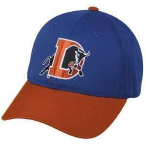  MiLB Minor League YOUTH DURHAM BULLS Royal/Burnt Orange Hat 