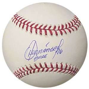  Orlando Hernandez New York Mets Autographed Baseball 