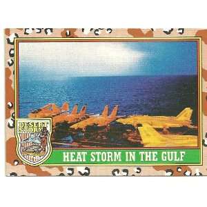  Desert Storm HEAT STORM IN THE GULF Card #84 Everything 