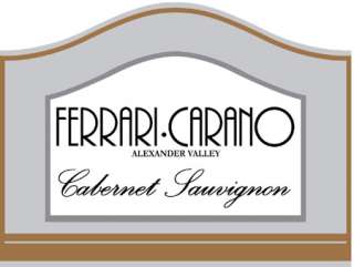 Ferrari Carano Cabernet Sauvignon 2003 