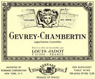 Louis Jadot Gevrey Chambertin 2003 