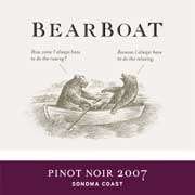 BearBoat Sonoma Coast Pinot Noir 2007 