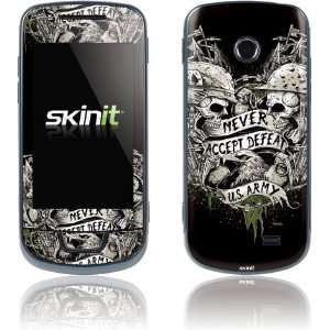  US Army Never Accept Defeat skin for Samsung T528G 