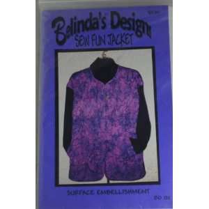  Belindas Designs Sew Fun Jacket Sizes XS to 3X Arts 