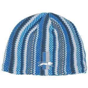 Detroit Lions Knit Hat Retro Uncuffed Knit Hat  Sports 