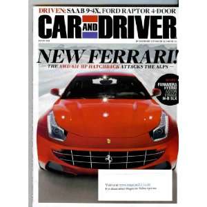  CAR & DRIVER Magazine (6/11) New Ferrari AWD 651 HP Staff 