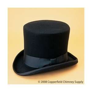  Chimney 1140 23.13 in.   23.88 in. X large Black Top Hat 