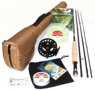 This New Sage factory built rod includes a Sage Rod & Reel Case (above 