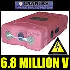 Canniks Black 8.8 Million High Volt Heavy Duty Stun Gun LED Light 