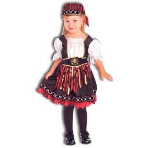  Child Small 4 6 Pirate Cutie Costume (tights, shoes 