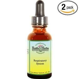   Health & Herbs Remedies Respiratory System, 1 Ounce Bottle (Pack of 2