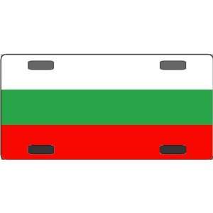 Bulgaria Flag Vanity License Plate