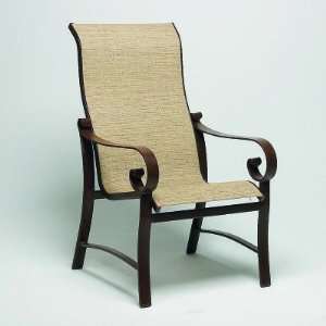  Woodard Belden Sling High Back Dining Chair   Set of 2 