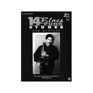  14 Blues & Funk Etudes   Eb Instruments   Bk+2CDs Musical 