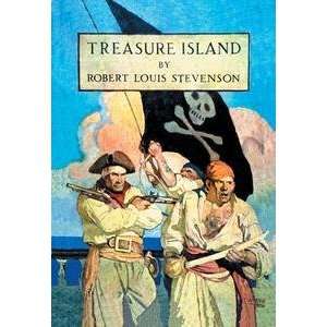  Vintage Art Treasure Island   05018 7