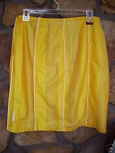 Juniors Size 11/12 FUBU Yellow Skirt Mesh NWT  