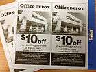 OFFICE DEPOT coupons for $10 off $50+ purchase