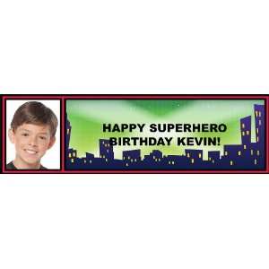  Cityscape Personalized Photo Banner Large 30 x 100 