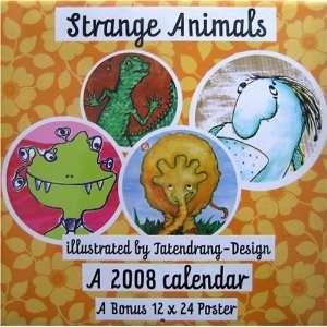  Strange Animals 2008 Wall Calendar (9781602541719) Magnum 