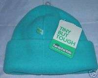 TURTLE FUR Youth Fleece Hat Cap Beanie Toboggan Blue  