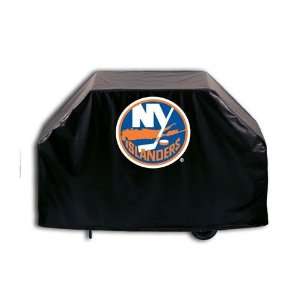 New York Islanders Logo Grill Cover on Black Vinyl Sports 
