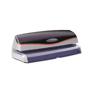   20 Sheet Capacity Electric Three Hole Punch, Silver