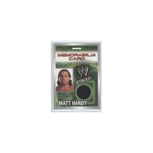   Topps WWE Insider Memorabilia #NNO   Matt Hardy