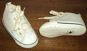   WHITE MY FIRST ALL STAR BABY BOOTIES GIRLS & BOYS SIZE 3 USA  