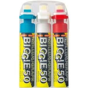   Biggie Tip Markers, Multicolor, 3 Pack Arts, Crafts & Sewing