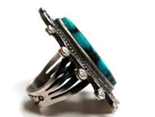 Calvin Martinez Kingman Turquoise Ring – Old Style  