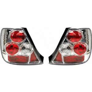 02 03 HONDA CIVIC HATCHBACK ALTEZZA CRYSTAL CLEAR TAIL LIGHT, one set 