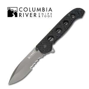 Columbia River Folding Knife M2114 Carson Black  Sports 