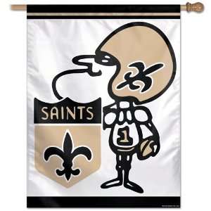  New Orleans Saints Banner Sir Saint Logo Flag Patio 