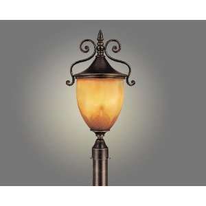  Troy Lighting P1625OBZ Nouveau 3 Light Outdoor Post Lamp in Old 