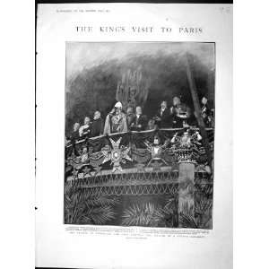   1903 KING EDWARD PARIS VINCENNES LONCHAMP HORSE RACING