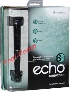   Echo 8GB SmartPen 8 GB Smart Pen USB for PC & MAC NEW  