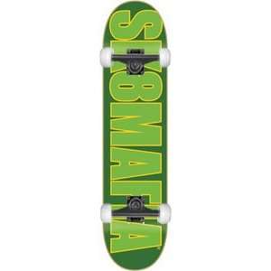 Sk8mafia Og Logo Complete Skateboard   8.25 Green w/Mini Logo Wheels 