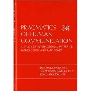  Pragmatics of Human Communication n/a  Author  Books