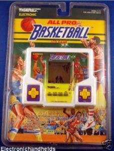 NEW TIGER ELECTRONIC ALL PRO BASKETBALL HANDHELD GAME  