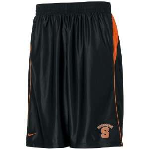 Nike Syracuse Orange Black Game Time Durasheen Shorts  