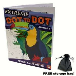   Extreme Dot to Dot Animal 2 w/Free Storage Bag Toys & Games