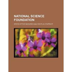  National Science Foundation status of the business 