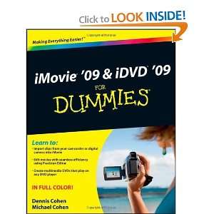  iMovie 09 & iDVD 09 For Dummies [Paperback] Dennis R 