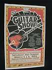   SUPER 400 ARCHTOP JAZZ GUITAR SHOWN ON 1994 TEXAS GUITAR SHOW POSTER