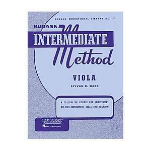    Rubank Intermediate Method   Viola Viola Musical Instruments