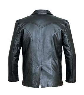   Lambskin Leather 3 BUTTON Dress Blazer SUIT JACKET Sport Coat  