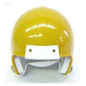 Mini Football Helmet Shell   Sunflower Gold Metal Flake  