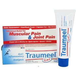  Heel Homeopathic Combinations Traumeel Gel 1.76 oz. Pain 